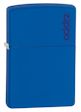 Royal Blue Matte w/ Zippo Logo Zippo Lighter - 229ZL Zippo
