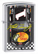No. 1 Car Top Finish Line Zippo Lighter - HP Chrome - 24241 Zippo