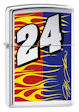 Jeff Gordon Flames Zippo Lighter - HP Chrome - 24428 Zippo