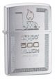 500 Millionth Zippo Replica Edition Zippo Lighter - Brushed Chrome - 28412 Zippo
