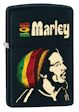 Bob Marley Zippo Lighter - Black Matte - 28426 Zippo