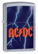 AC/DC Lightening Zippo Lighter - Street Chrome - 28453 Zippo