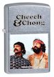 Cheech & Chong Photo Zippo Lighter - Street Chrome - 28474 Zippo