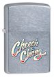 Cheech & Chong Zippo Lighter - Street Chrome - 28475 Zippo