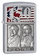 Limited Edition 150th Anniversary Gettysburg Zippo Lighter - Satin Chrome - 28528 Zippo
