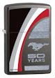 Limited Edition Mustang 50 Years Zippo Lighter - Translucent Gray Dusk - 28543 Zippo
