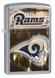 NFL St. Louis Rams Zippo Lighter - Street Chrome - 28606 Zippo