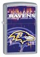 NFL Baltimore Ravens Zippo Lighter - Street Chrome - 28607 Zippo
