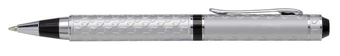 Cayuga Satin Chrome Ballpoint Zippo Pen - 41087 Zippo