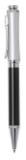 Huron Satin Chrome/Gloss Black Ballpoint Zippo Pen - 41100 Zippo
