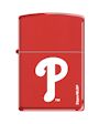 Philadelphia Phillies Zippo Lighter - Red Matte - CMLBPHILS Zippo