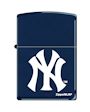 New York Yankees Zippo Lighter - Navy Matte - CMLBYANKS Zippo